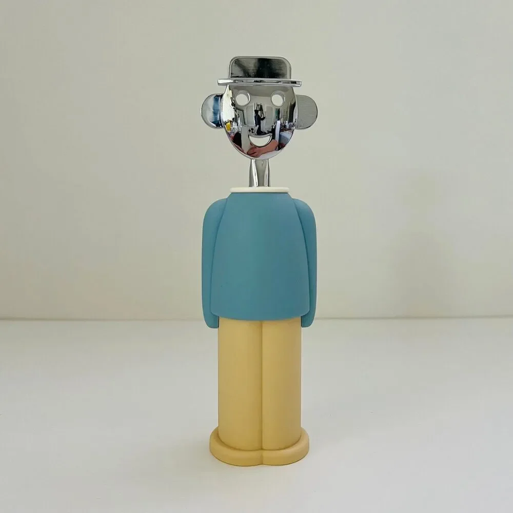 A di ALESSI Alessandro M. Corkscrew, Light Blue